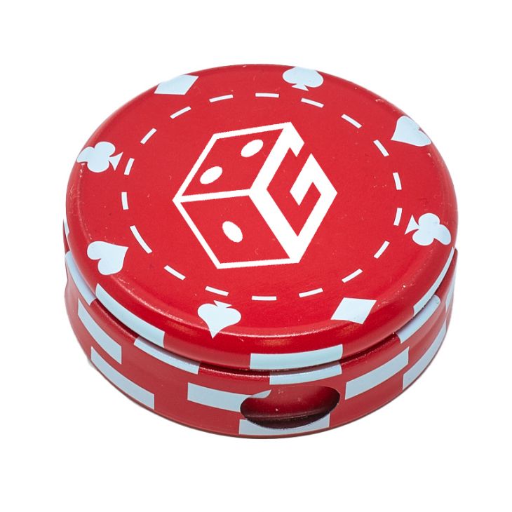 Custom Poker Chip Mint Tin - Red main image